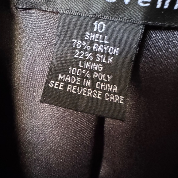 Ladies Spenser Evening Black Velvet Jacket , Size 10 - Picture 2 of 7